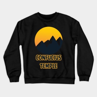 Confucius Temple Crewneck Sweatshirt